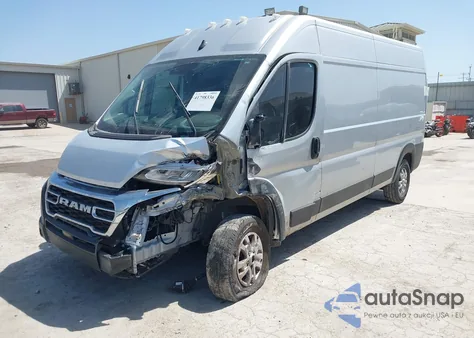 2024 Ram Promaster 2500 Slt High Roof 159 Wb из США, поврежденный, VIN 3C6LRVDG7RE114953